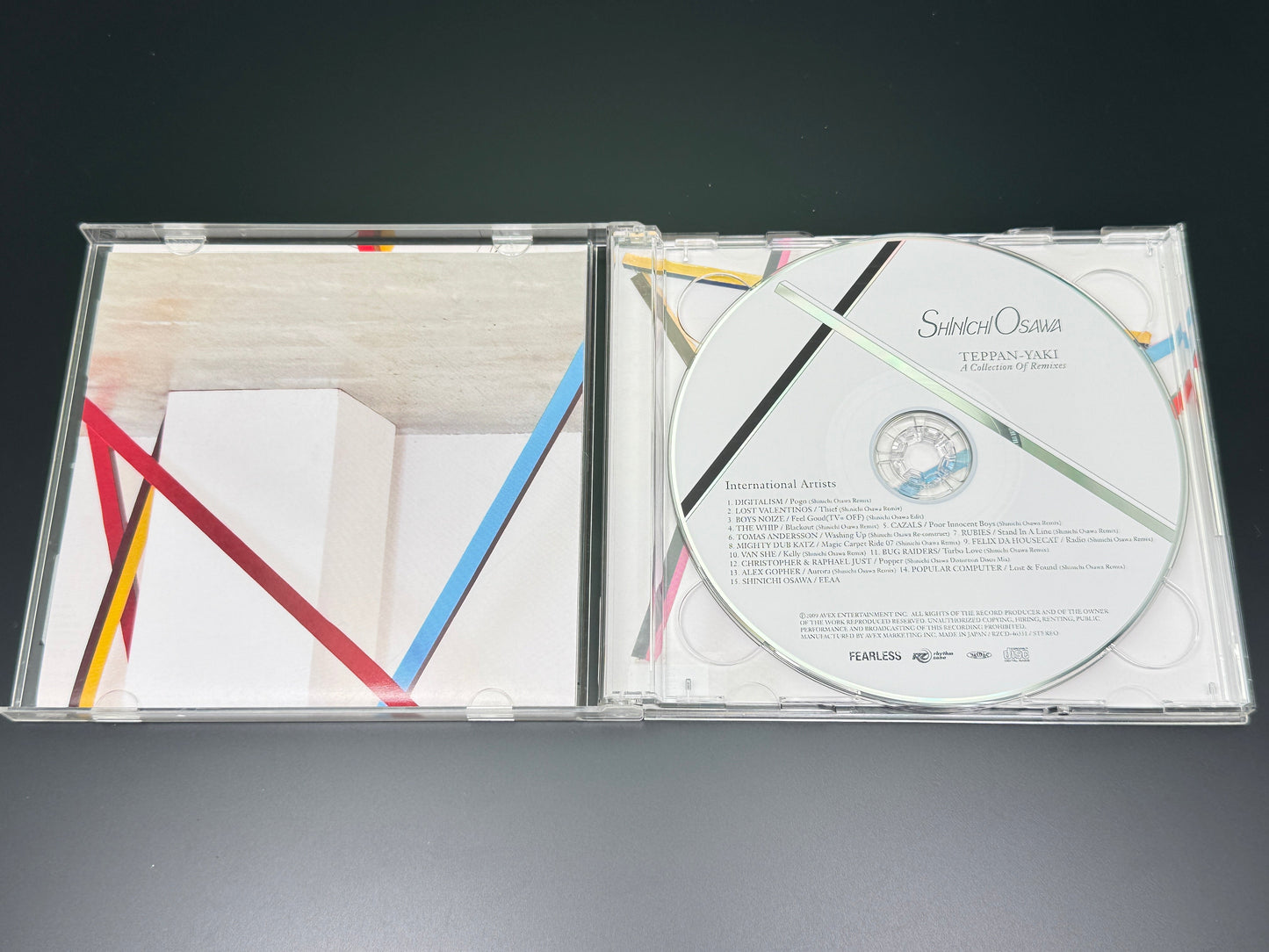 Osawa Shinichi TEPPAN-YAKI A Collection Of Remixes Japan Import Digitalism 2CD