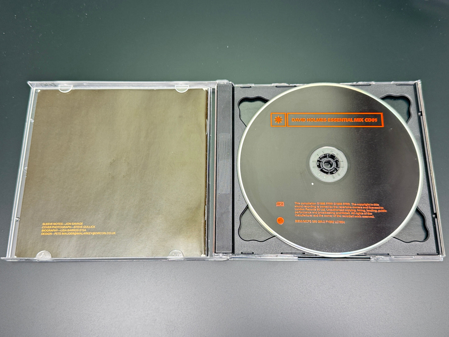 David Holmes Essential Mix 98/01 2CD