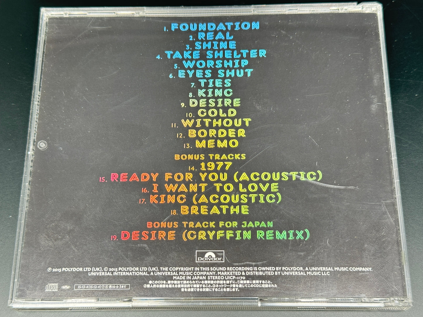 Years & Years Communion Japan Import CD Bonus Tracks Gryffin Remix
