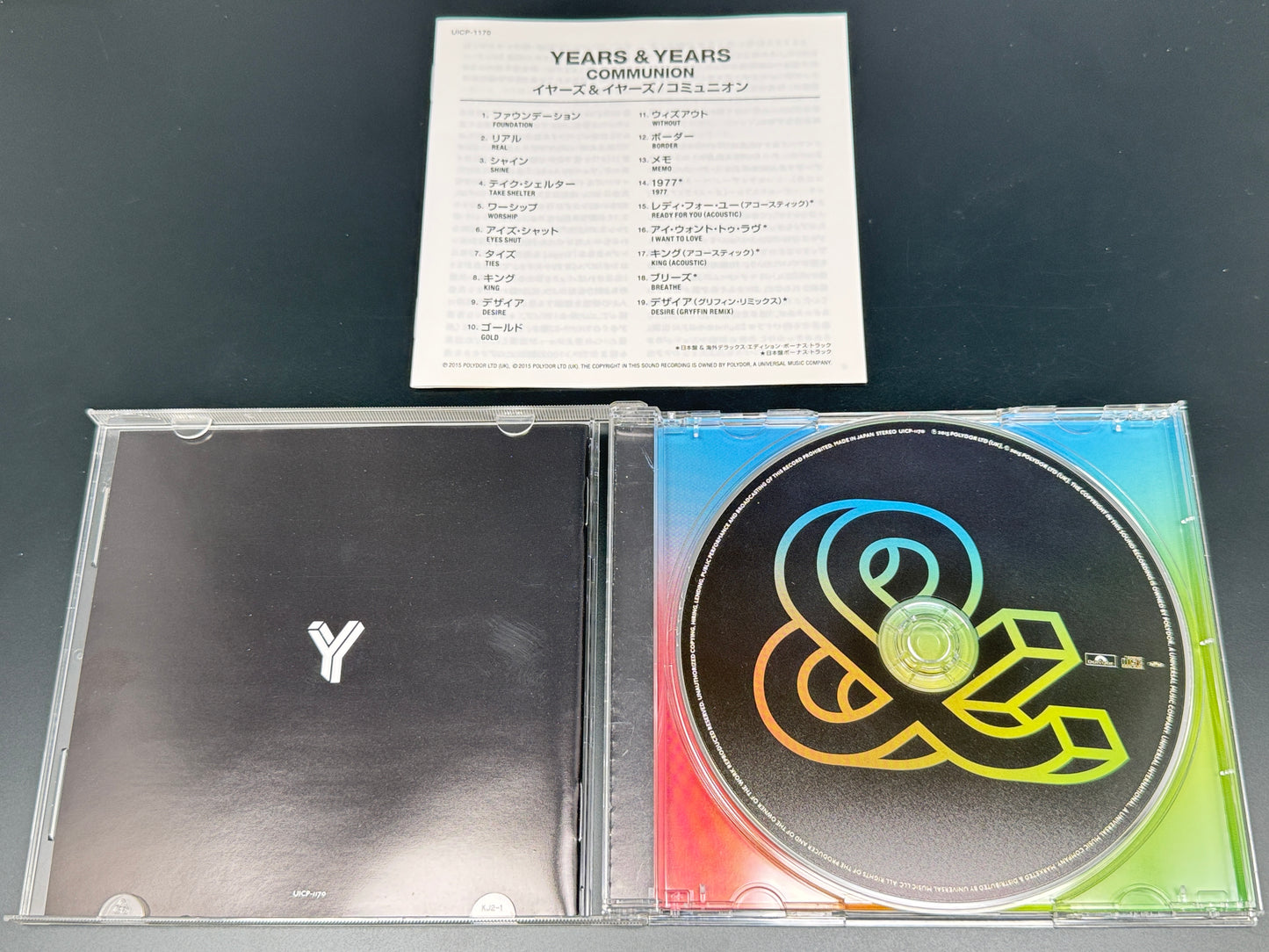 Years & Years Communion Japan Import CD Bonus Tracks Gryffin Remix