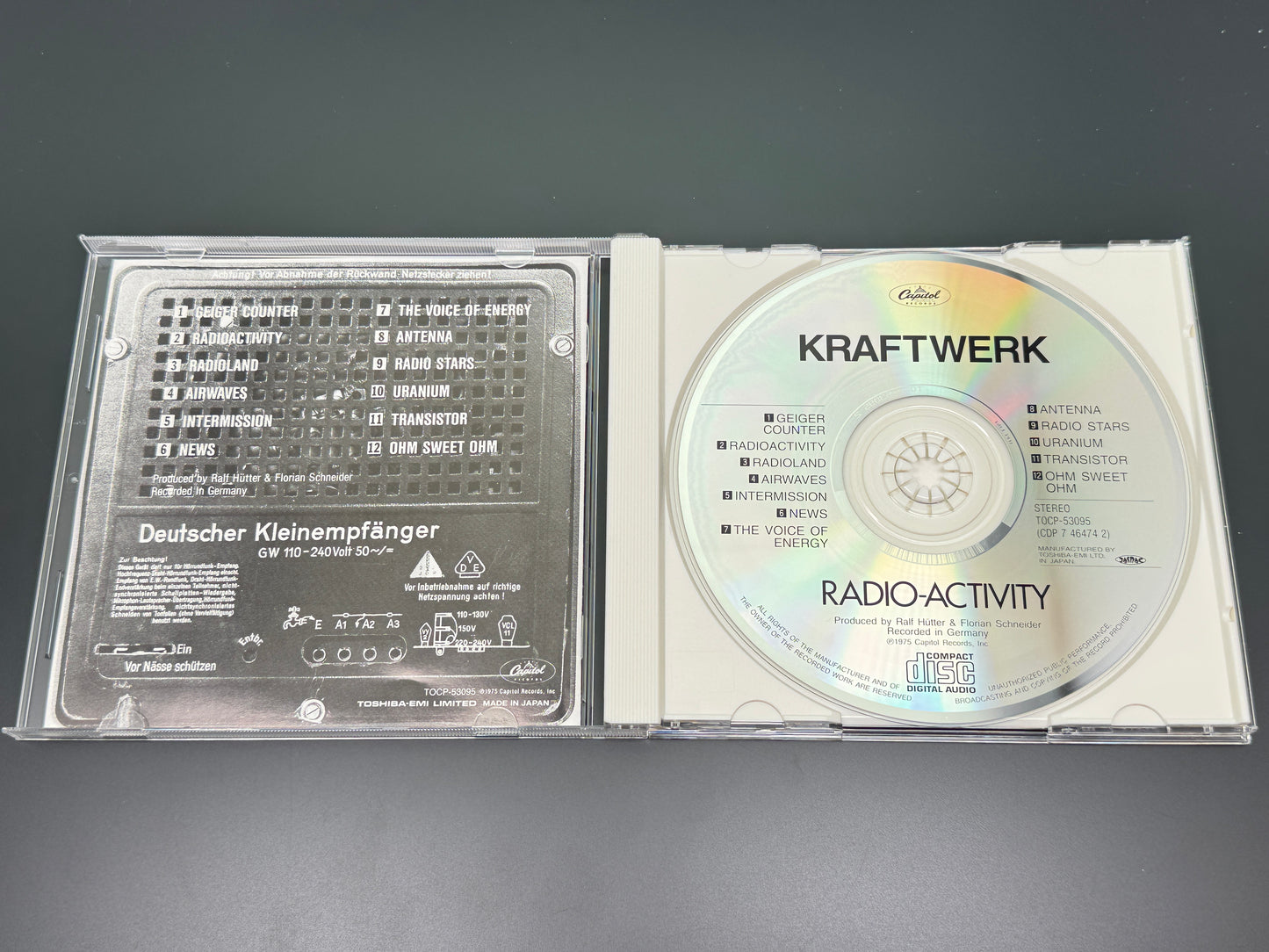 Kraftwerk Radio-Activity Japan Import TOCP-53095