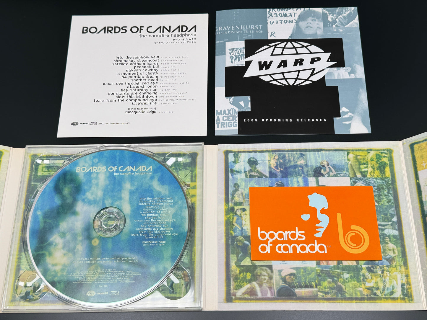 Boards Of Canada The Campfire Headphase Japan Import Bonus Track+1