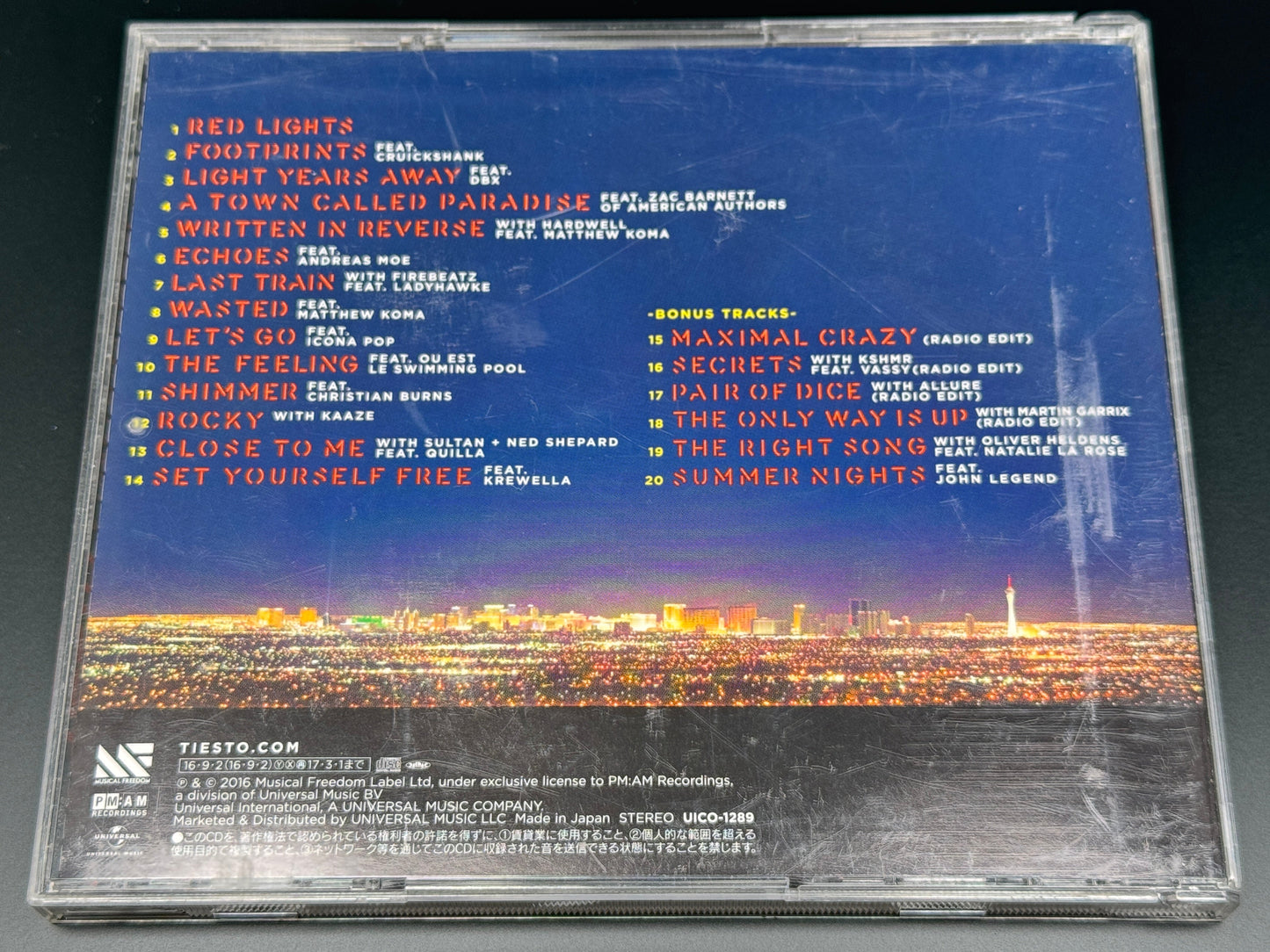 Tiest Town Called Paradise Japan Special Edition Bonus Tracks+6