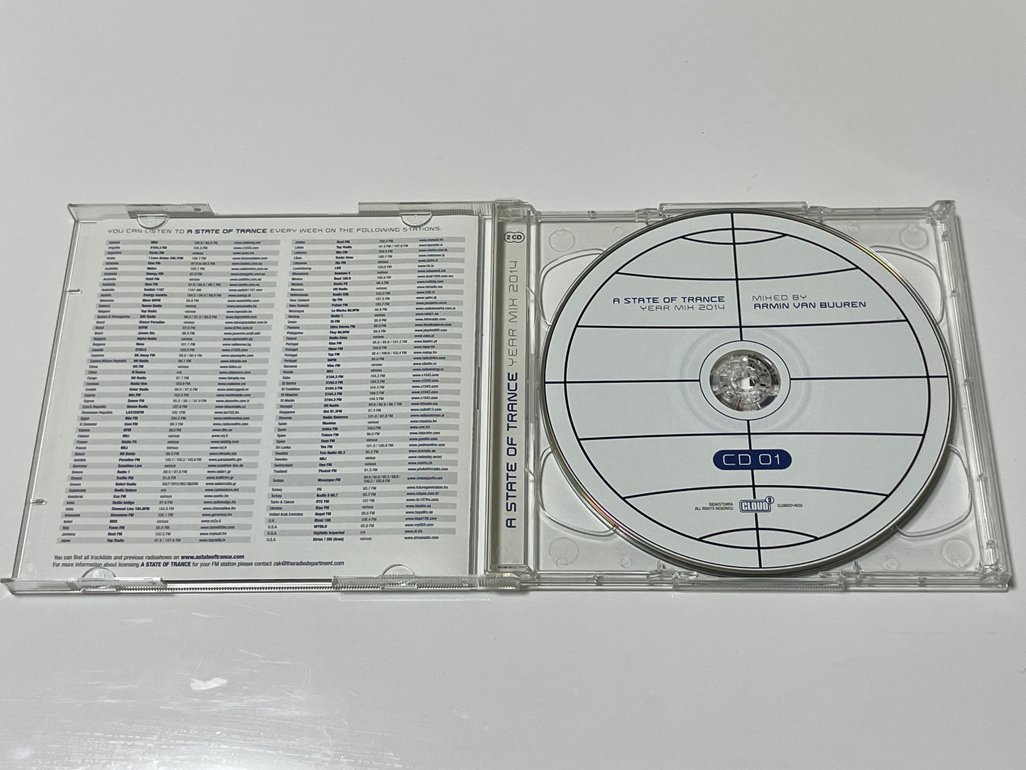 Armin Van Buuren A State of Trance Year Mix 2014 2×CD