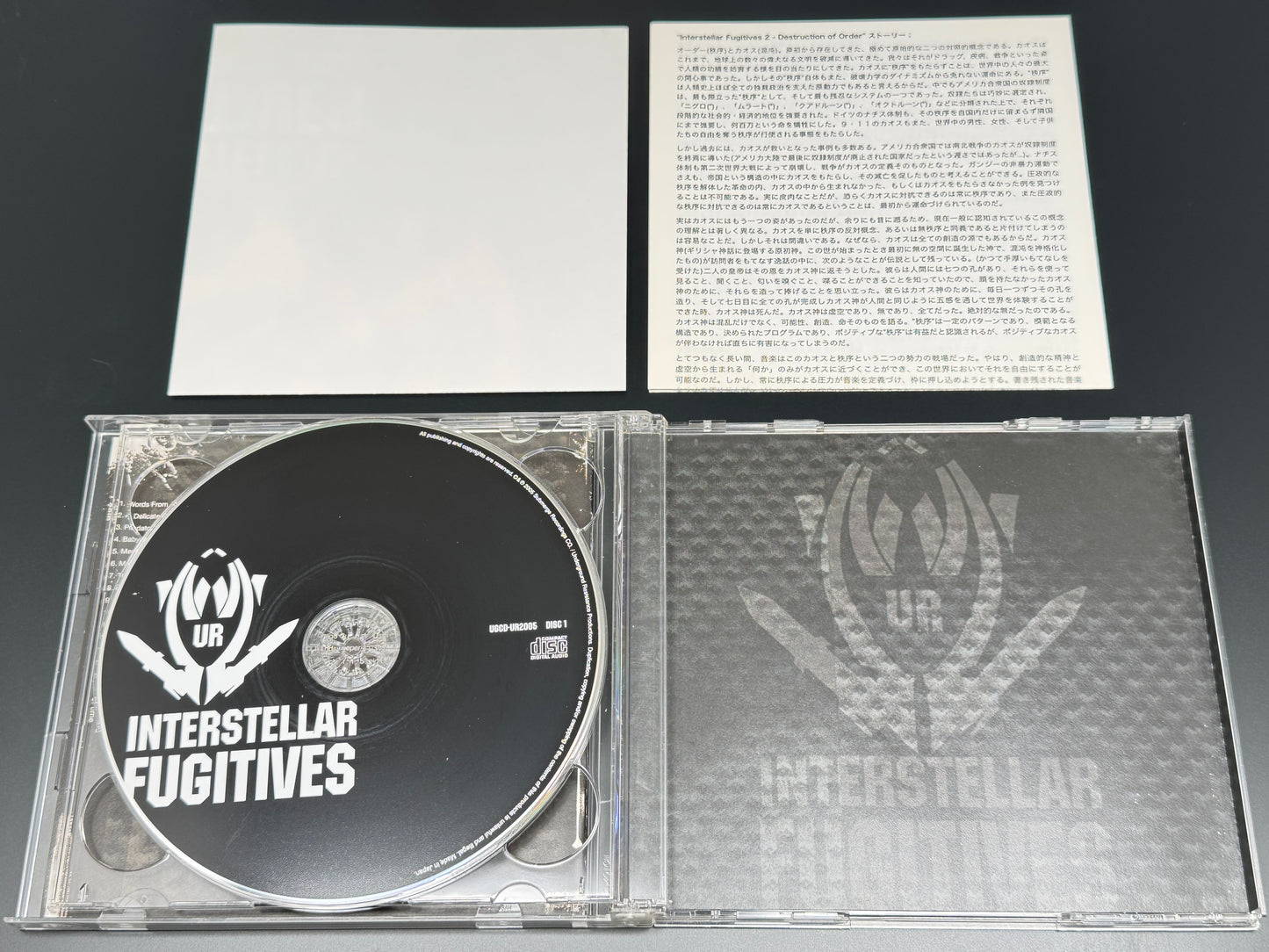 UR Underground Resistance Interstellar Fugitives 2 Japan Import 2×CD