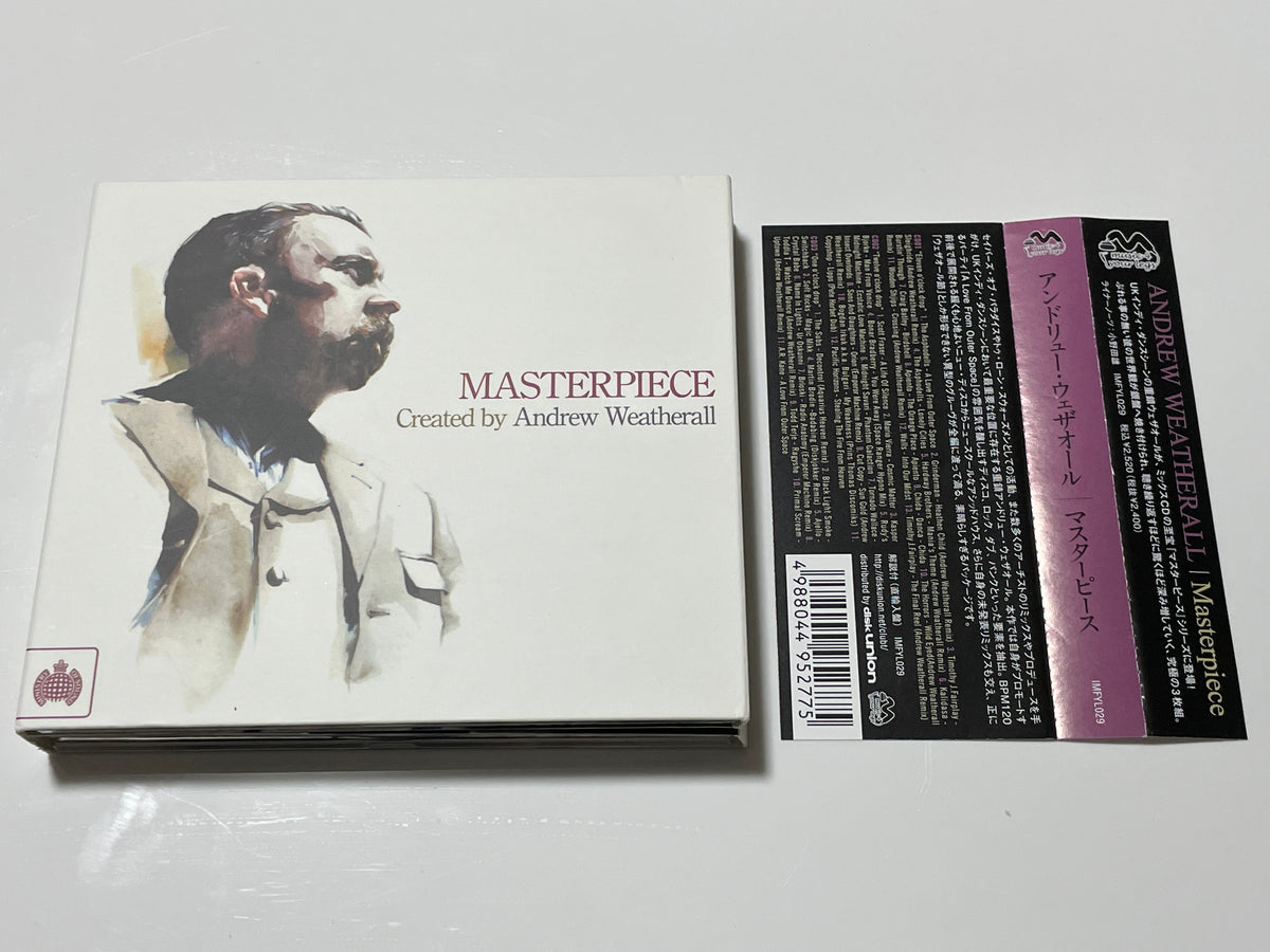 Andrew Weatherall Masterpiece Japanese CD 3×CD Used CD Dancin Records