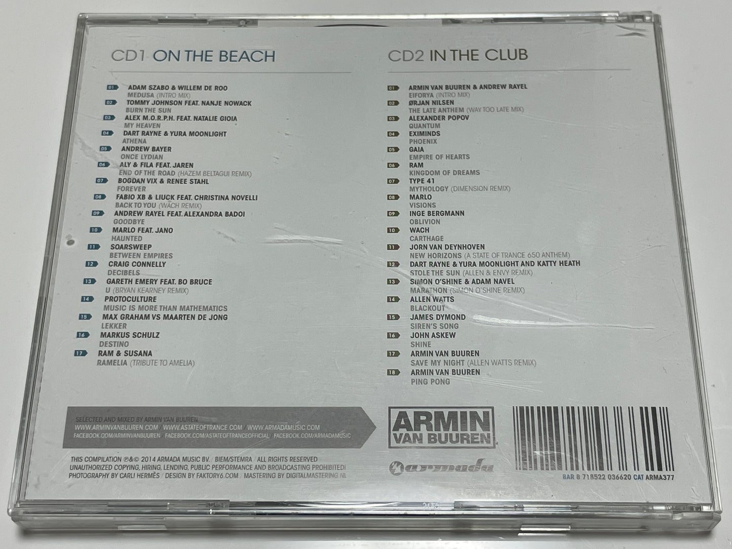 Armin Van Buuren A State of Trance 2014 2×CD