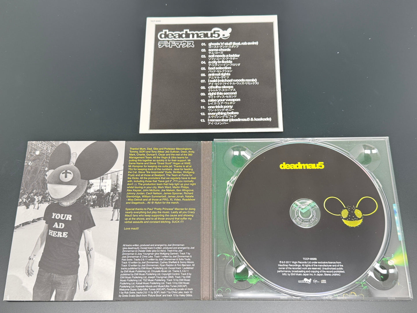 Deadmau5 Japan Import TOCP-66989