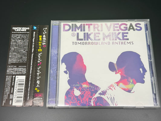 Dimitri Vegas & Like Mike Tomorrowland Anthems Japan Import AVCD-93347