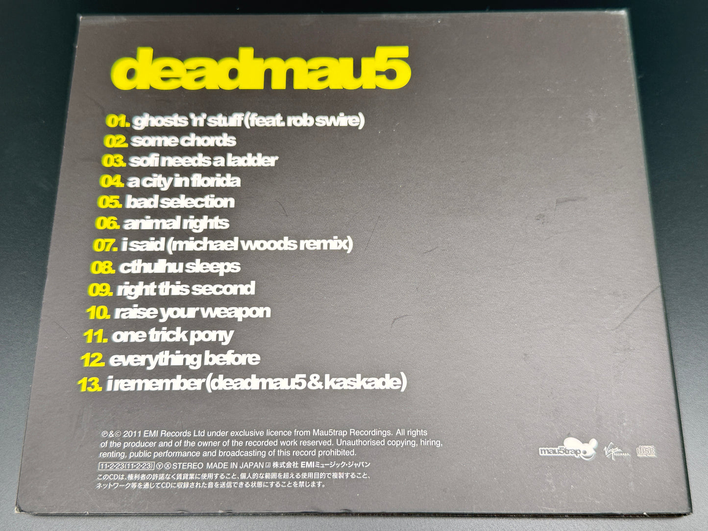 Deadmau5 Japan Import TOCP-66989