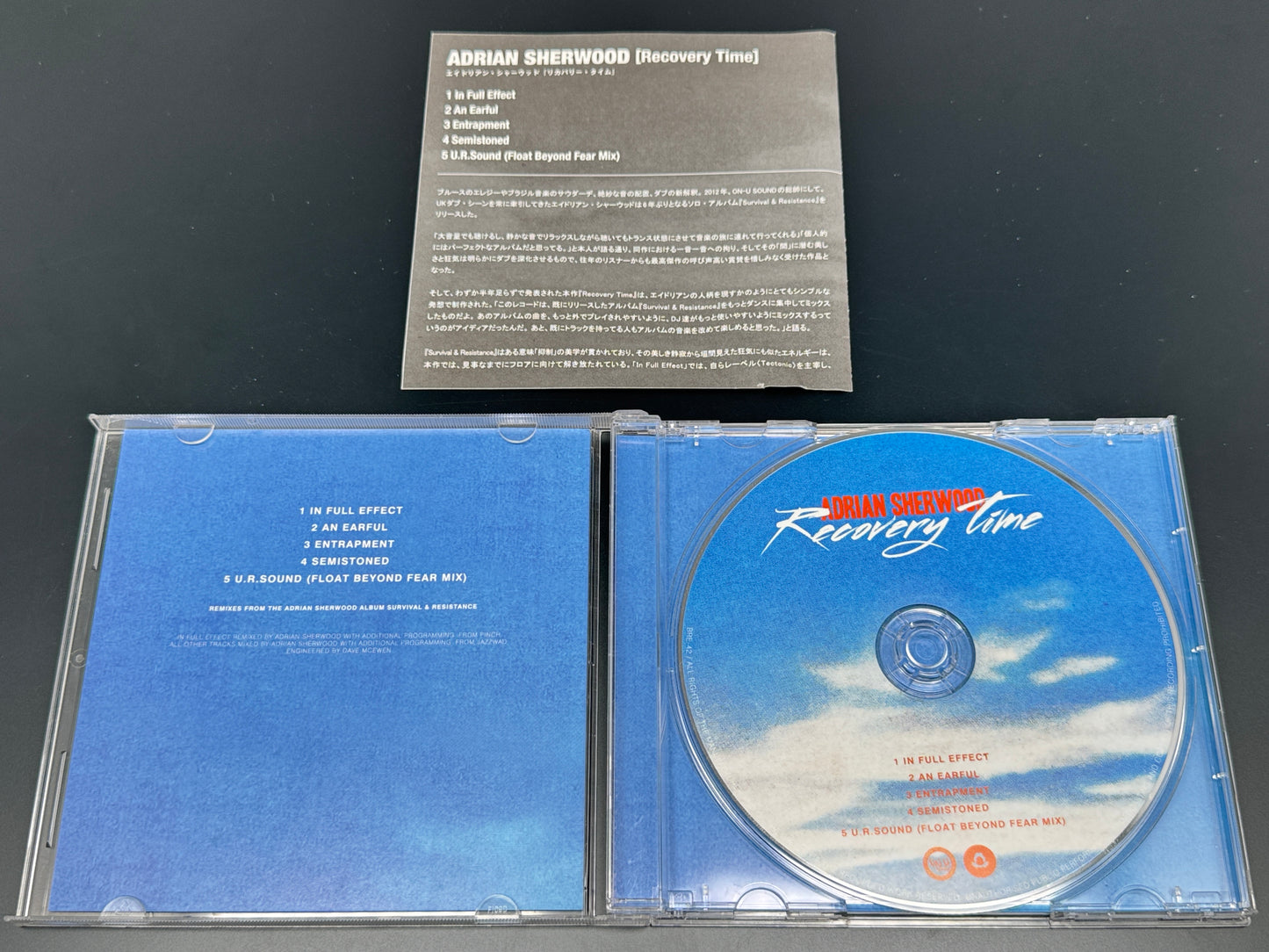 Adrian Sherwood Recovery Time Japan Import CD BRE-42