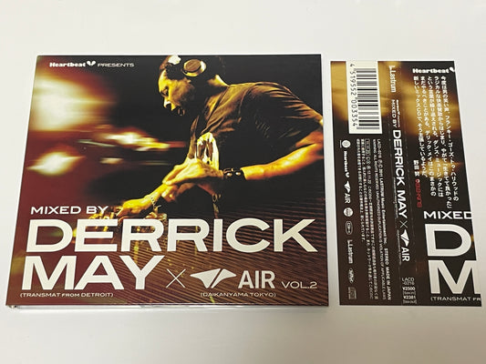 Heartbeat Presents Derrick May × Air Vol.2 Japanese CD LACD-0216