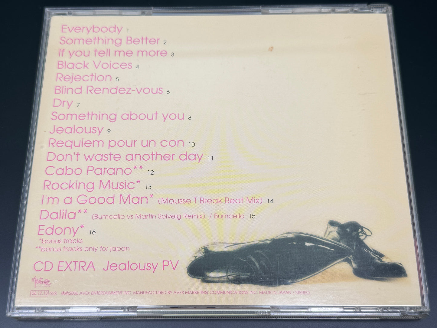 Martin Solveig Hedonist Japan Import Bonus Tracks+5 AVCD-23096