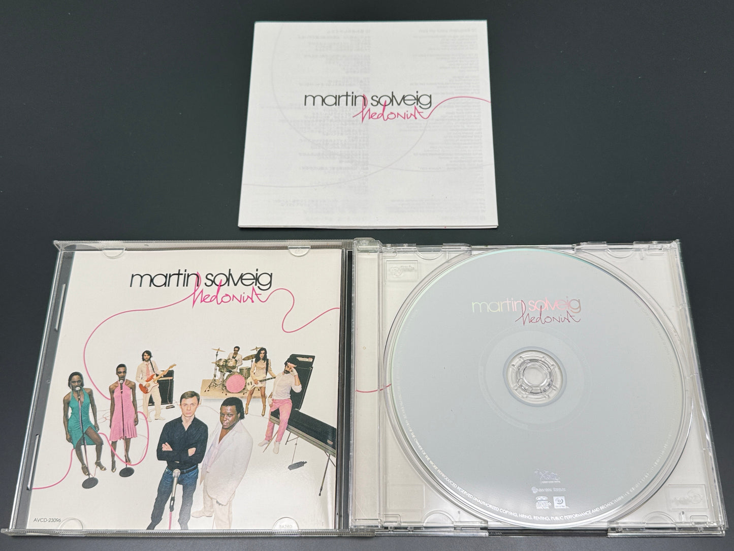 Martin Solveig Hedonist Japan Import Bonus Tracks+5 AVCD-23096