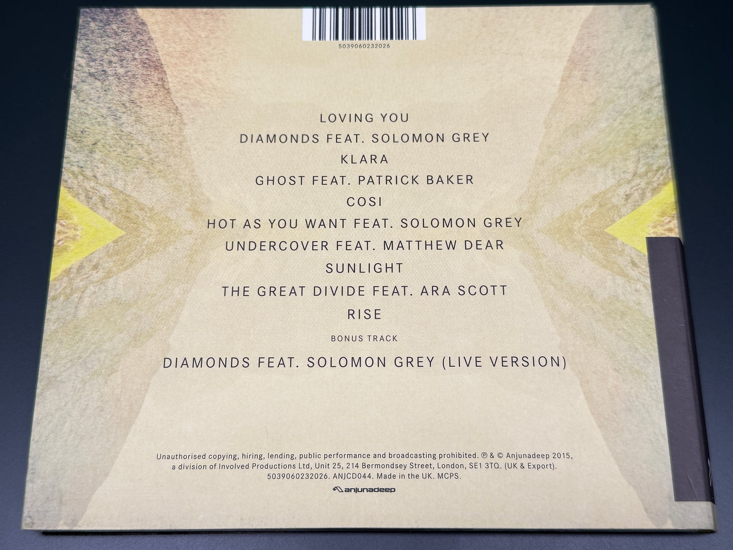 Lane 8 Rise Anjunadeep ANJCD044