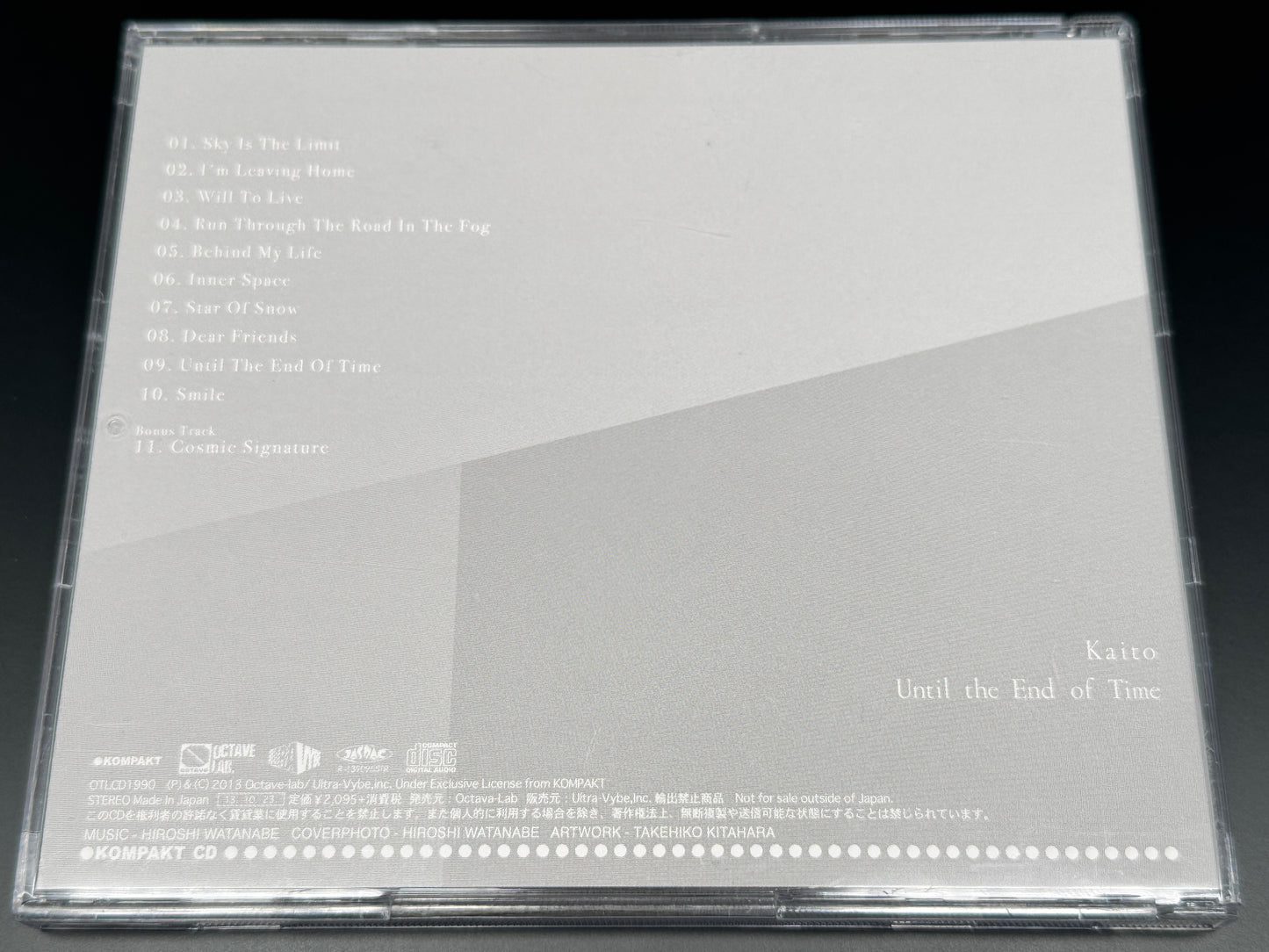 Kaito (Hiroshi Watanabe) Until The End Of Time Kompakt OTLCD1970