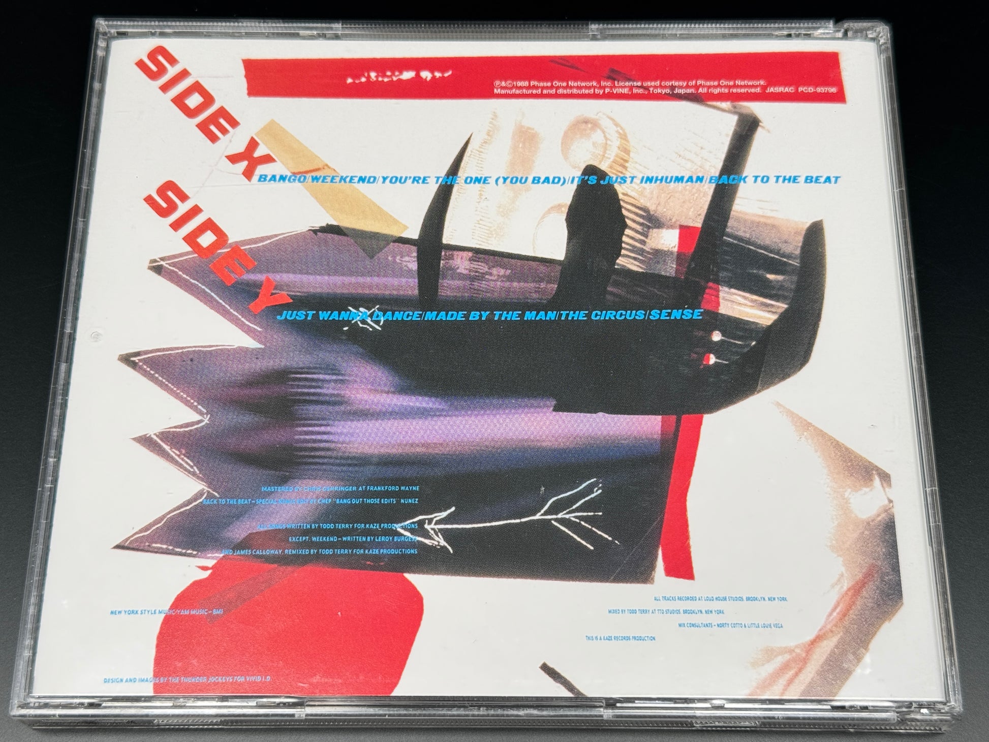 The Todd Terry Project To The Batmobile Let's Go Japan Import PCD-93796