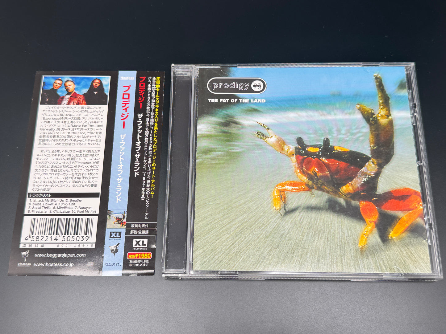 The Prodigy The Fat Of The Land Japan Import BGJ-10045