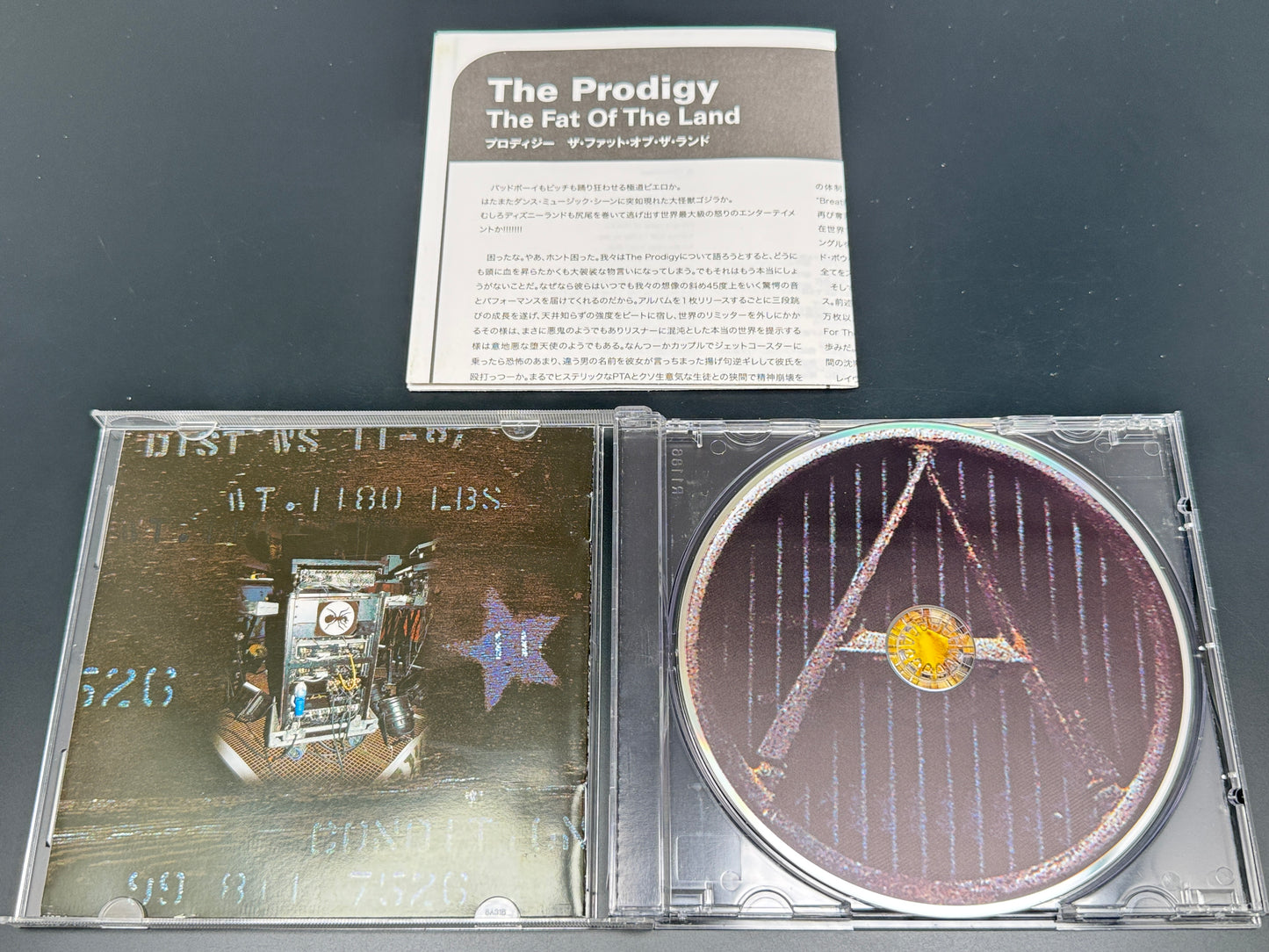 The Prodigy The Fat Of The Land Japan Import BGJ-10045