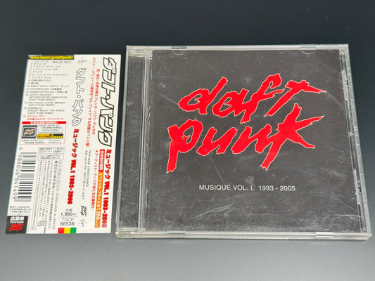 Daft Punk Musique Vol.1 1993 - 2005 Japan Import CD TOCP-66538