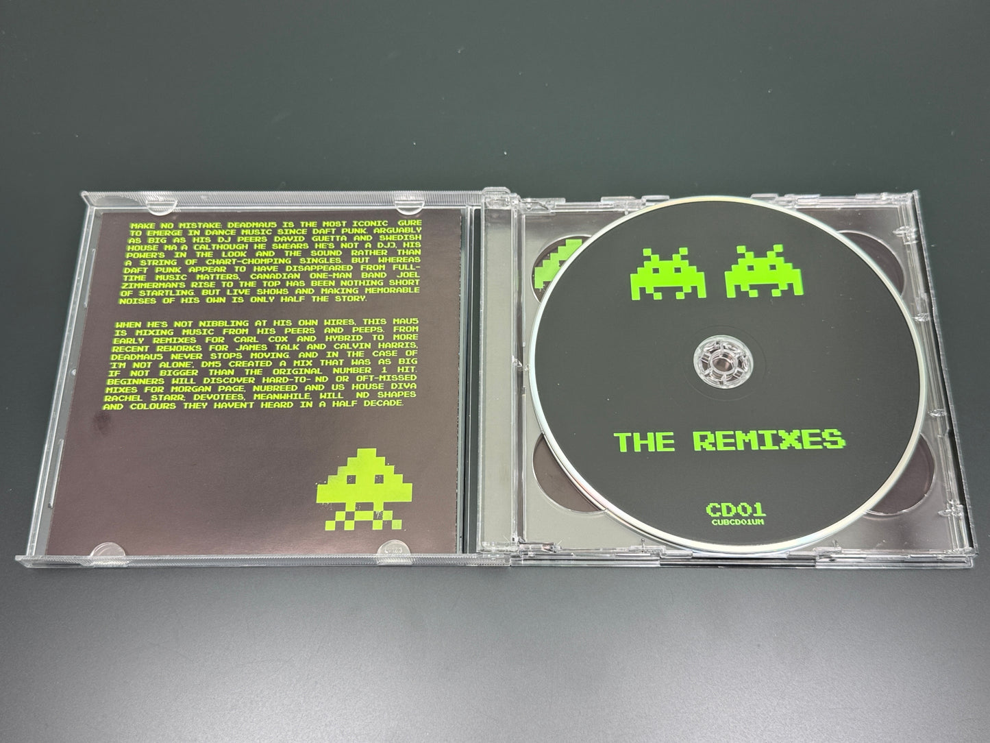 Deadmau5 The Remixes Unmixed For Djs ,Energy 52,Calvin Harris,Carl Cox 2CD