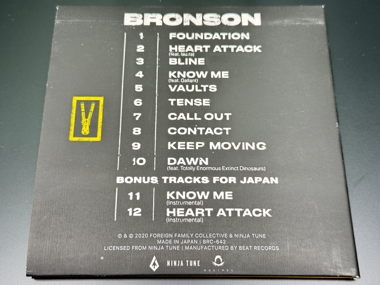 Bronson Odesza Golden Features Japan Import Bonus Tracks+2 Ninja Tune BRC-642
