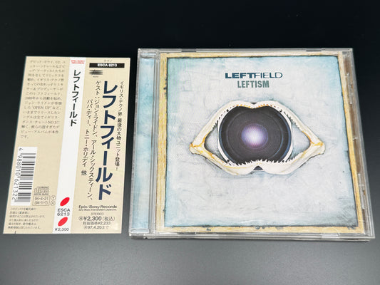 Leftfield Leftism Japanese CD ESCA-6213