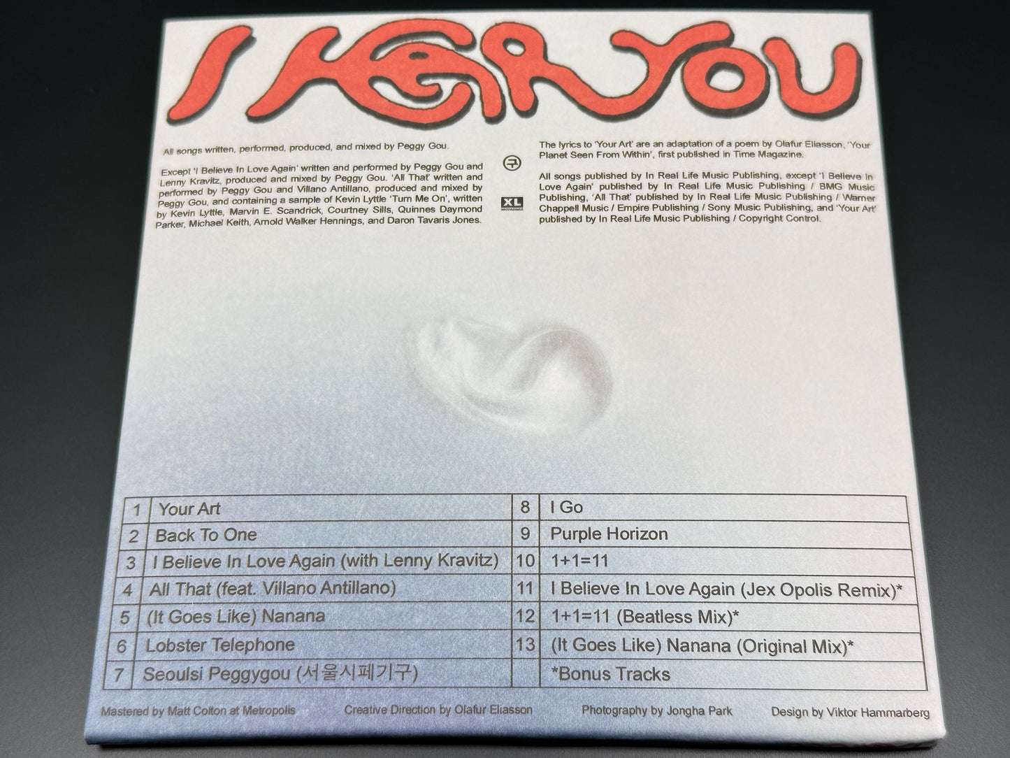 Peggy Gou I Hear You Japan Import CD Bonus Tracks+3 XL1375CDJP