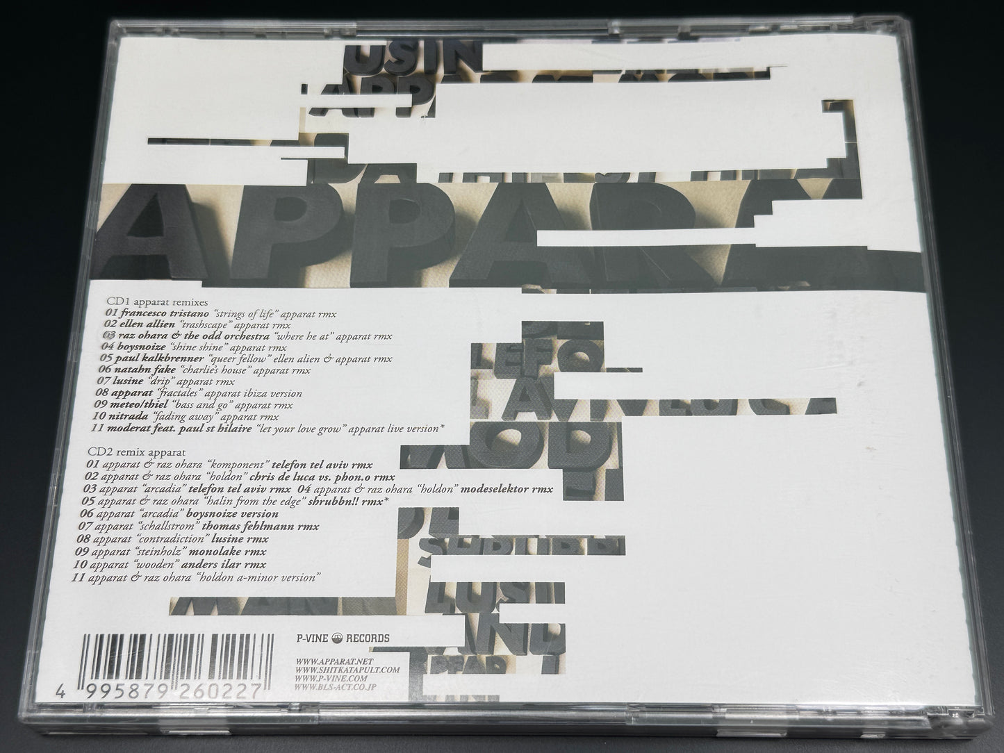 Apparat Things To Be Frickled Japan Import 2CD Bonus Track Telefon Tel Aviv,Ellen Allien