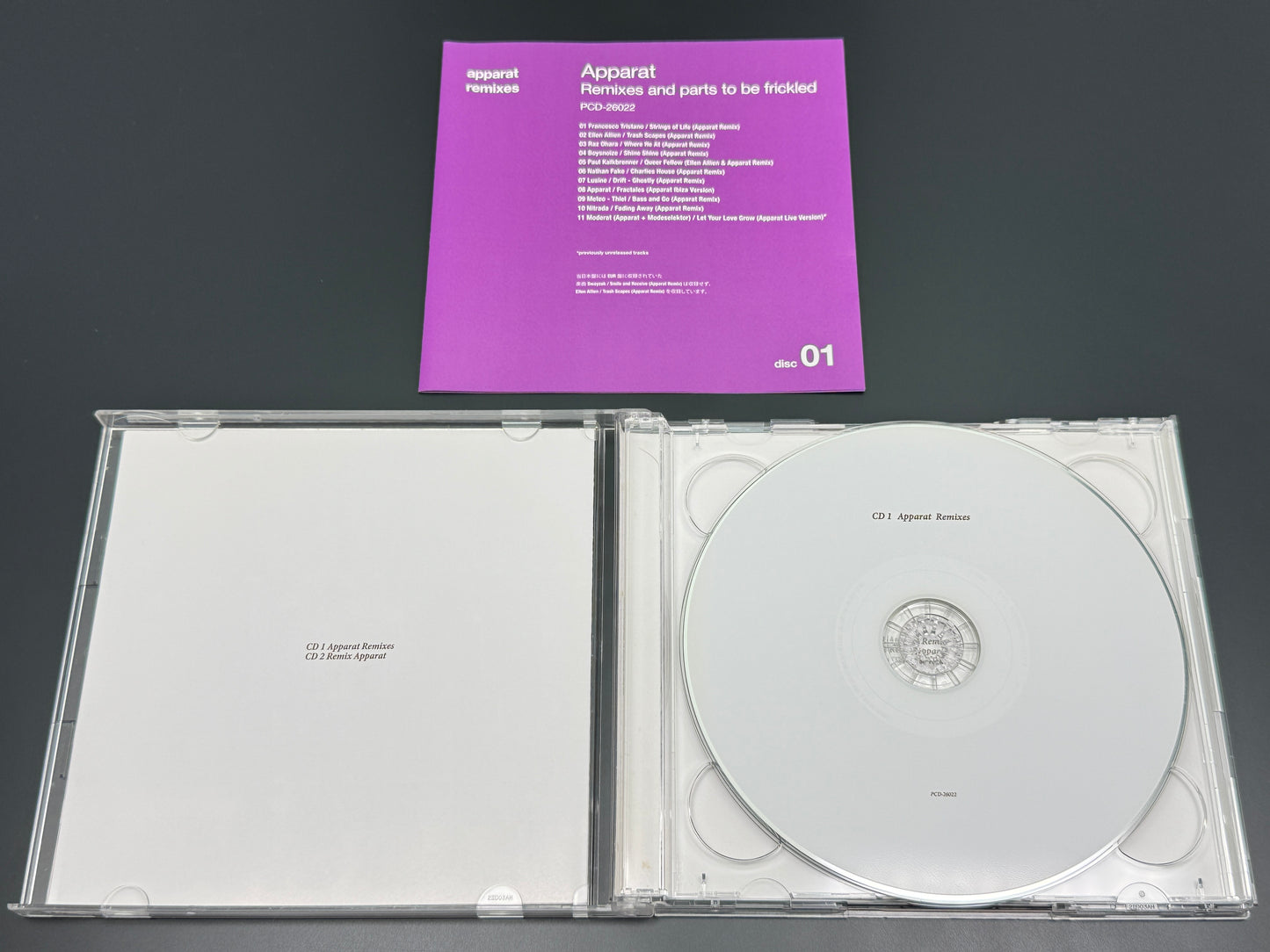 Apparat Things To Be Frickled Japan Import 2CD Bonus Track Telefon Tel Aviv,Ellen Allien