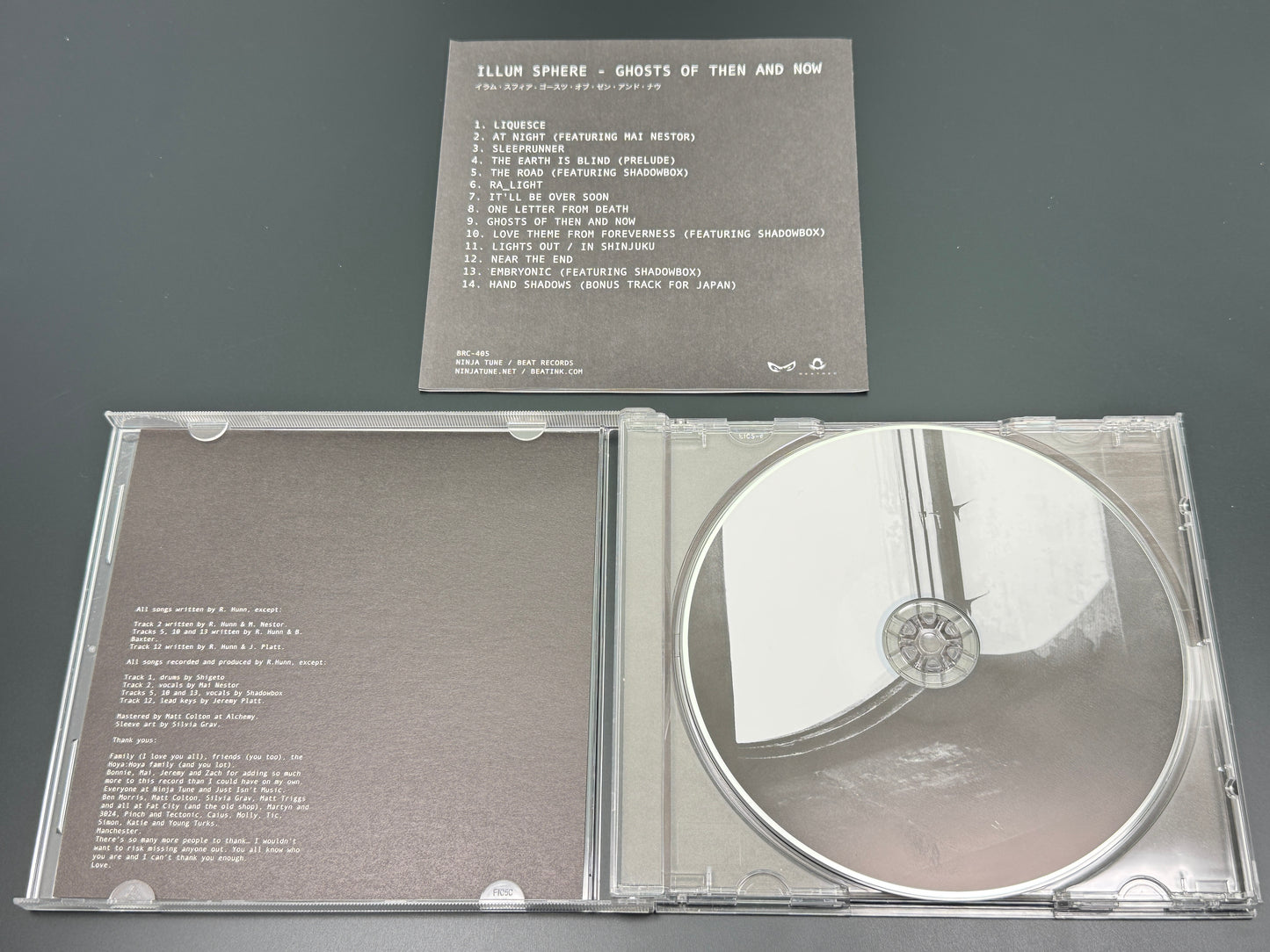 Illum Sphere Ghosts Of Then And Now Japan Import CD Bonus Track BRC-405