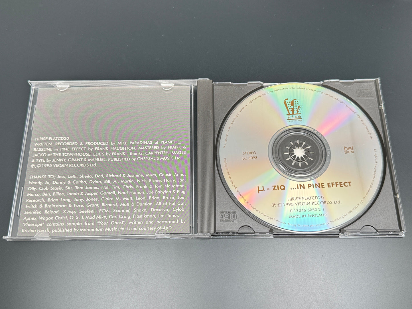 µ-Ziq In Pine Effect FLATCD20
