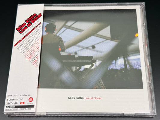 Miss Kittin Live At Sonar Japan Import CD Tim Hecker,Modeselektor,Ricardo Villalobos