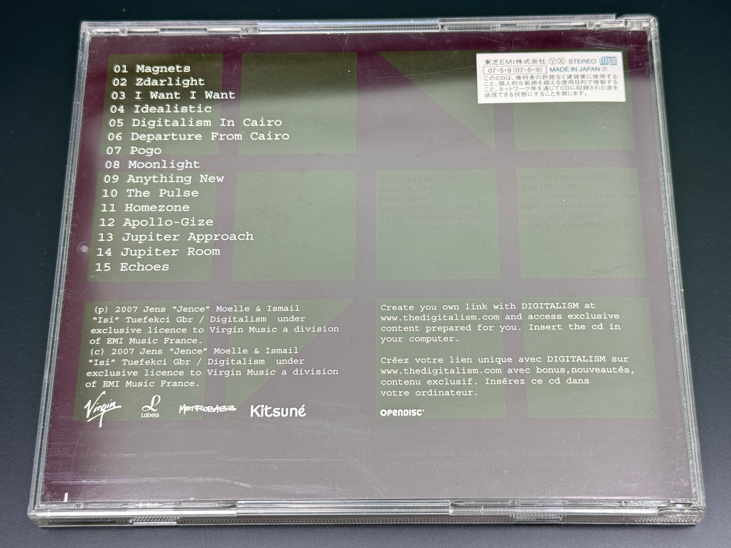 Digitalism Idealism Japan Import CD TOCP-66661