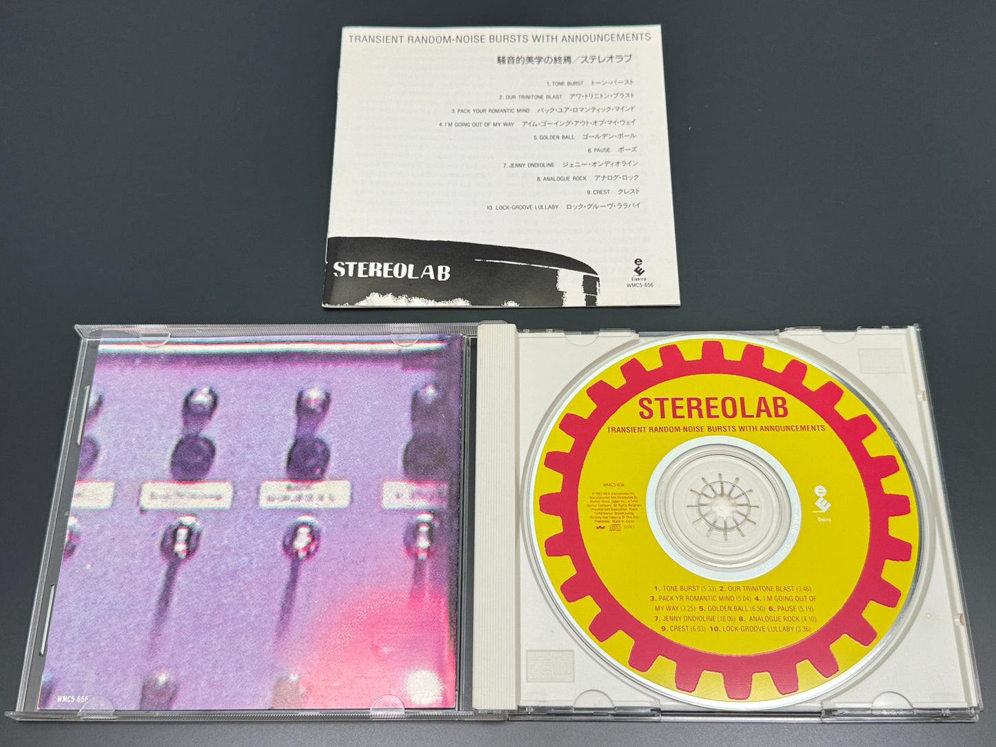 Stereolab Transient Random-Noise Bursts With Announcements Japan Import WMC5-656
