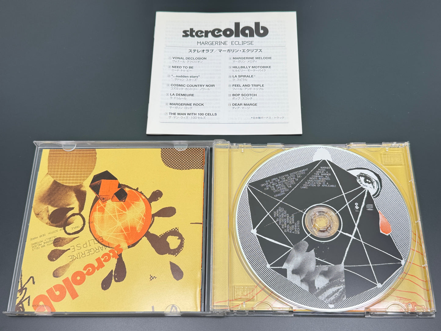 Stereolab Margerine Eclipse Japan Import CD Bonus Track+1 WPCR-11765