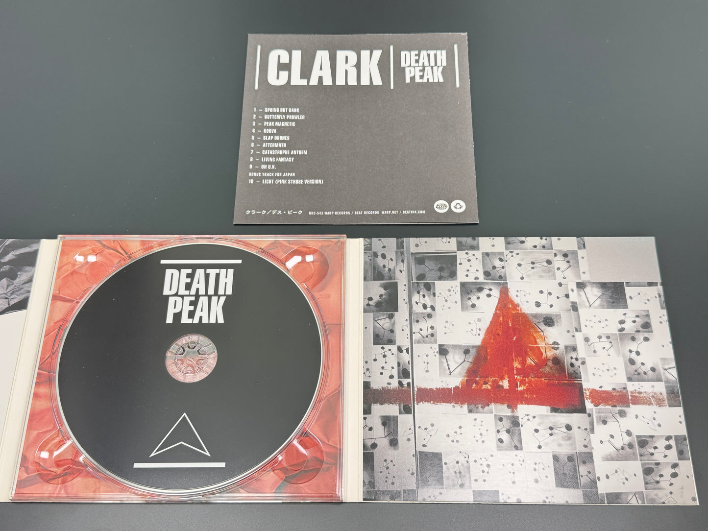 Clark Death Peak Japan Import CD w/1 Bonus Track BRC-543