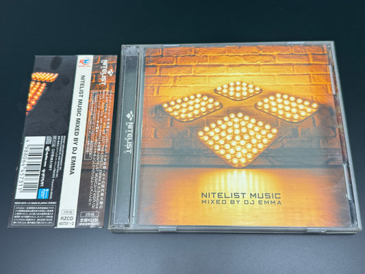 Emma Nitelist Music Japan Import 2CD Dj Emma Hiroshi Watanabe