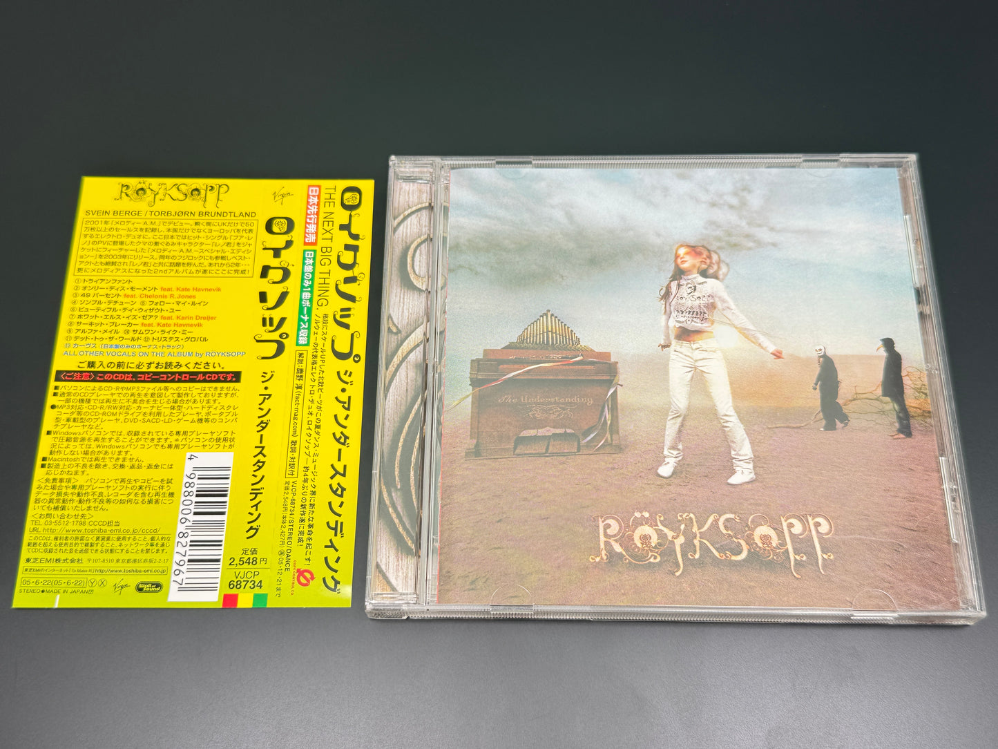 Royksopp The Understanding Japan Import CD w/1 Bonus Trk VJCP-68734