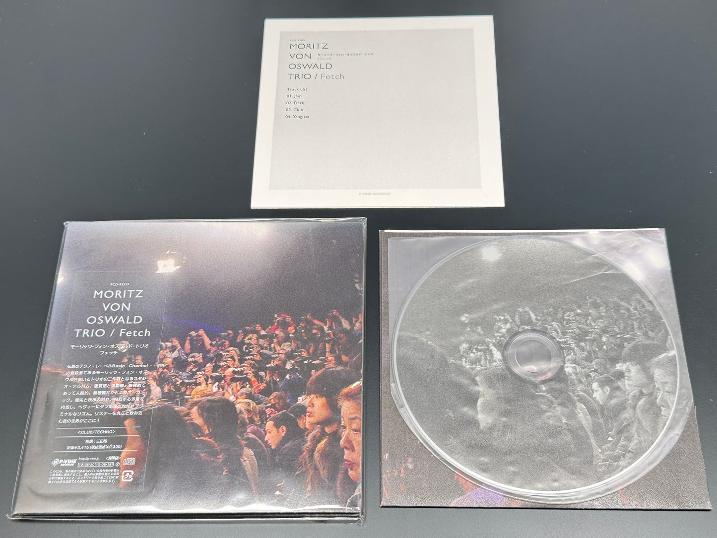 Moritz Von Oswald Trio Fetch Japan Import CD Basic Channel PCD-93559