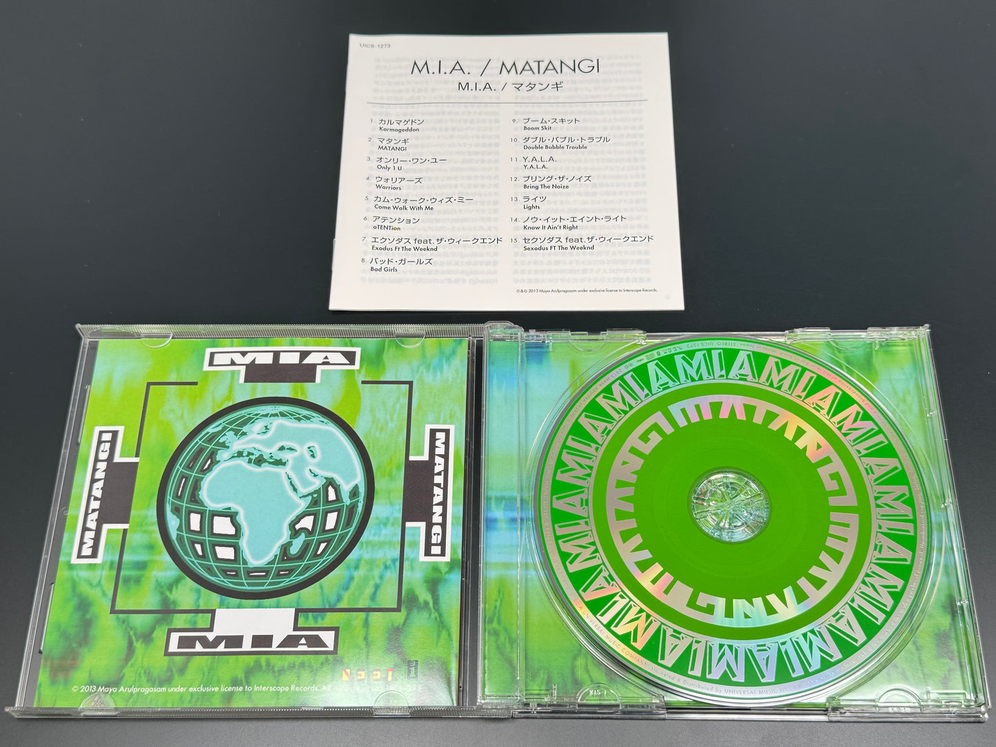 M.I.A. Matangi Japan Import The Weeknd UICS-1273
