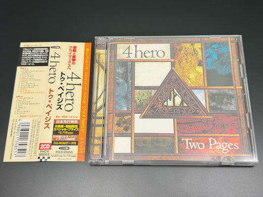 4 hero Two Pages Japan Import 2CD w/2 Bonus Trks PHCR-90005/6