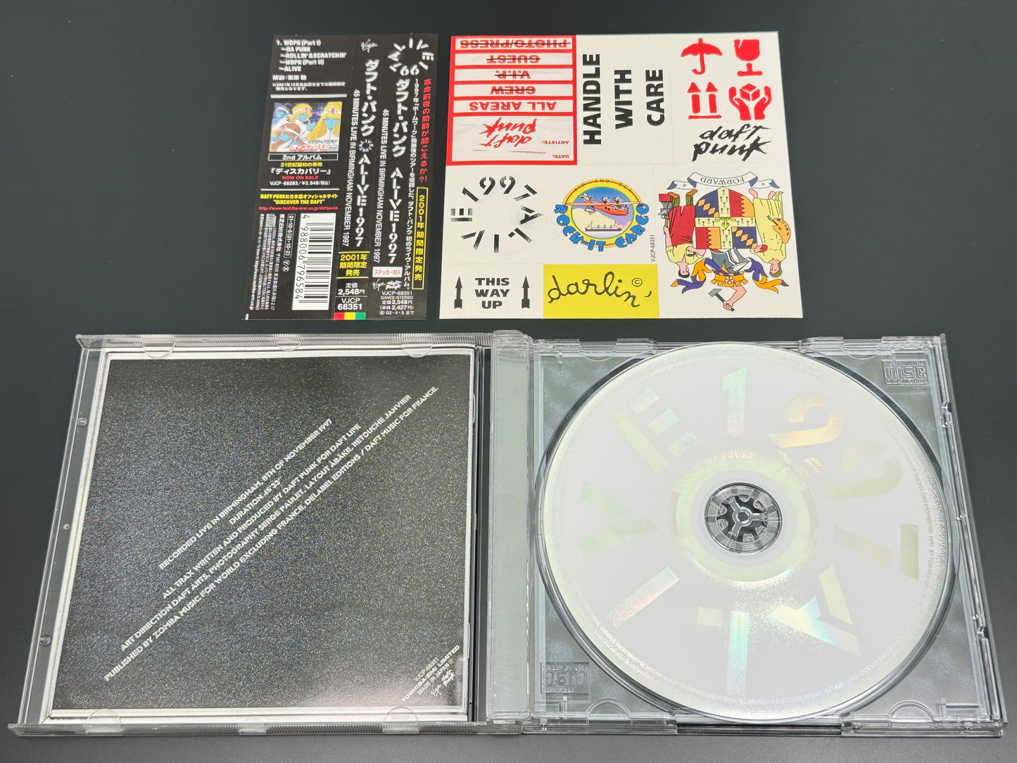 Daft Punk Alive 1997 Japan Import CD VJCP-68351
