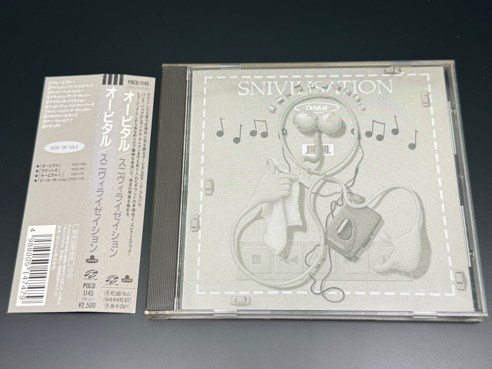 Orbital Snivilisation Japan Import CD POCD-1145
