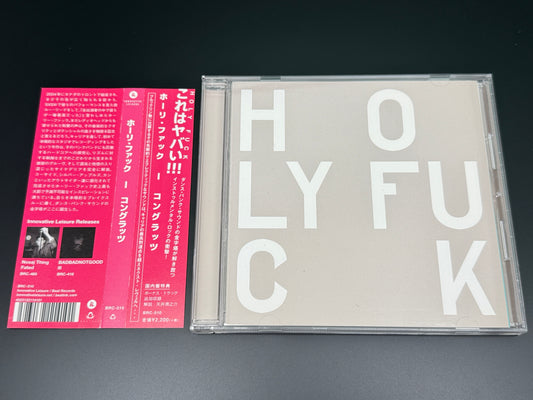 Holy Fuck Congrats Japan Import Bonus Track+1 BRC-510