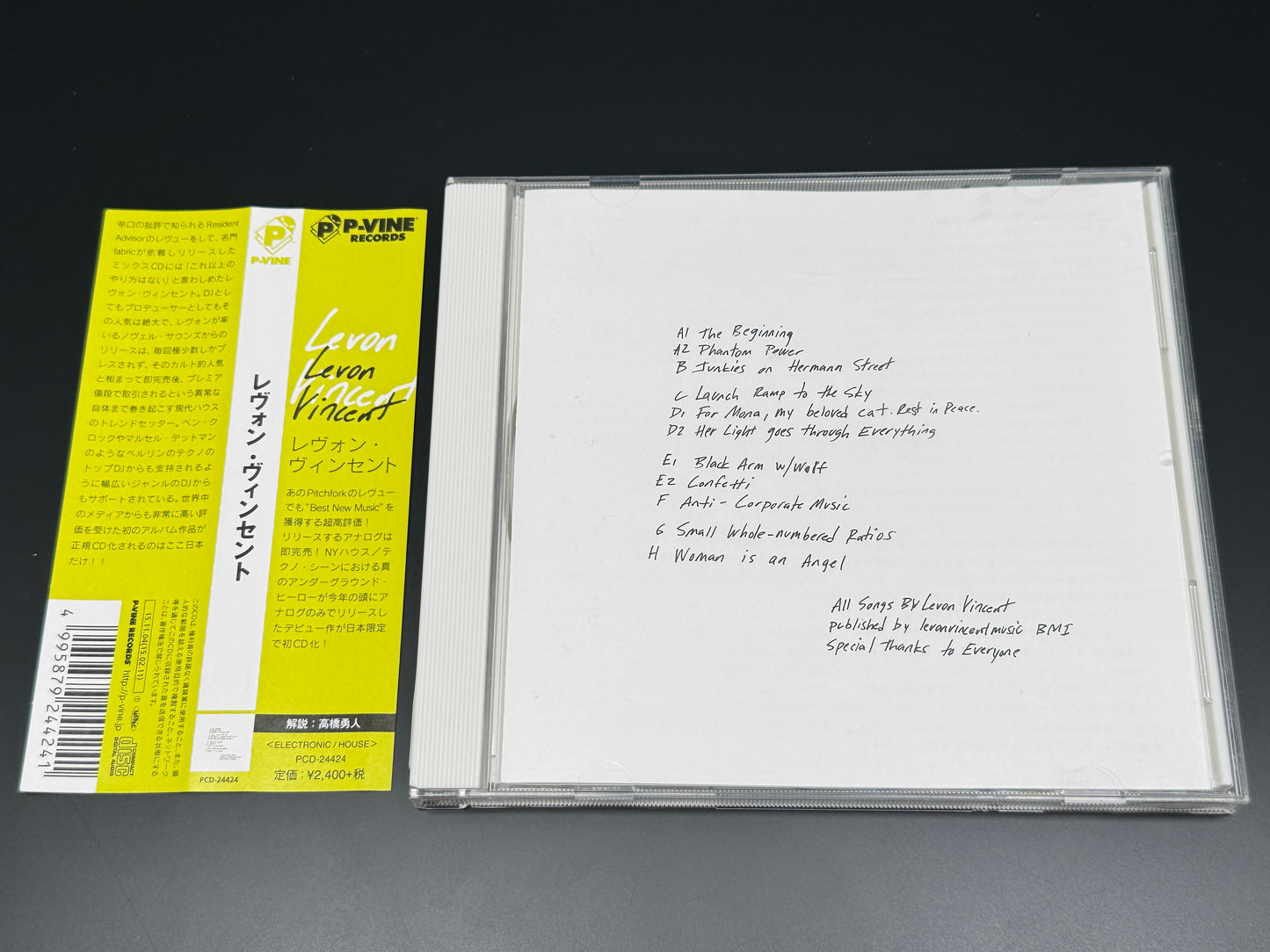 Levon Vincent Japan Import 11Tracks PCD-24424