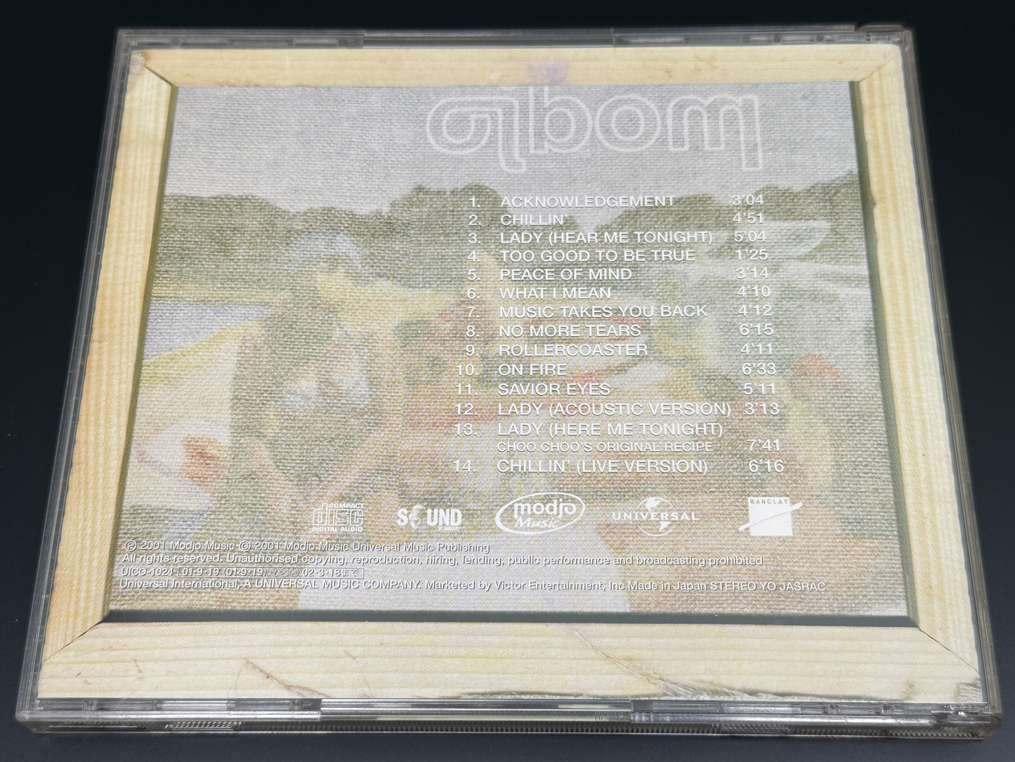 Modjo Japan Import CD w/2 Bonus Trks UICO-1024