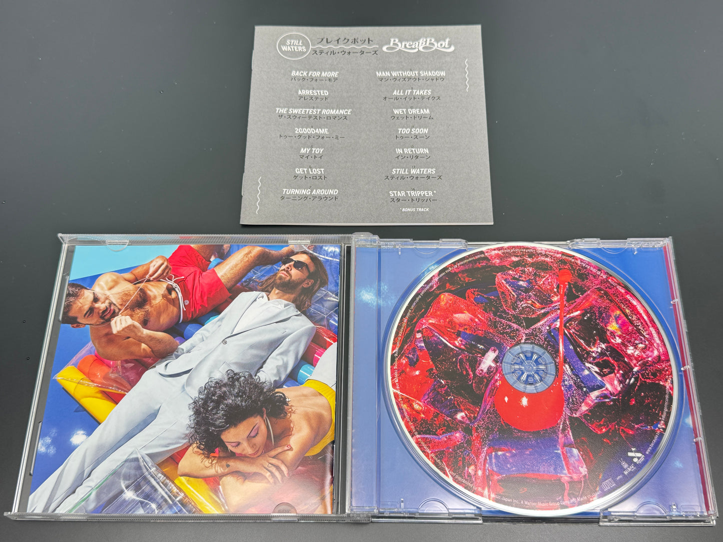 Breakbot Still Waters Japan Import CD w/1 Bonus Trk WPCR-17074