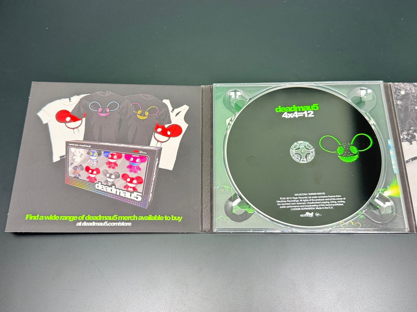 deadmau5 4x4=12 CD Mau5trap Recordings MAU5CD05