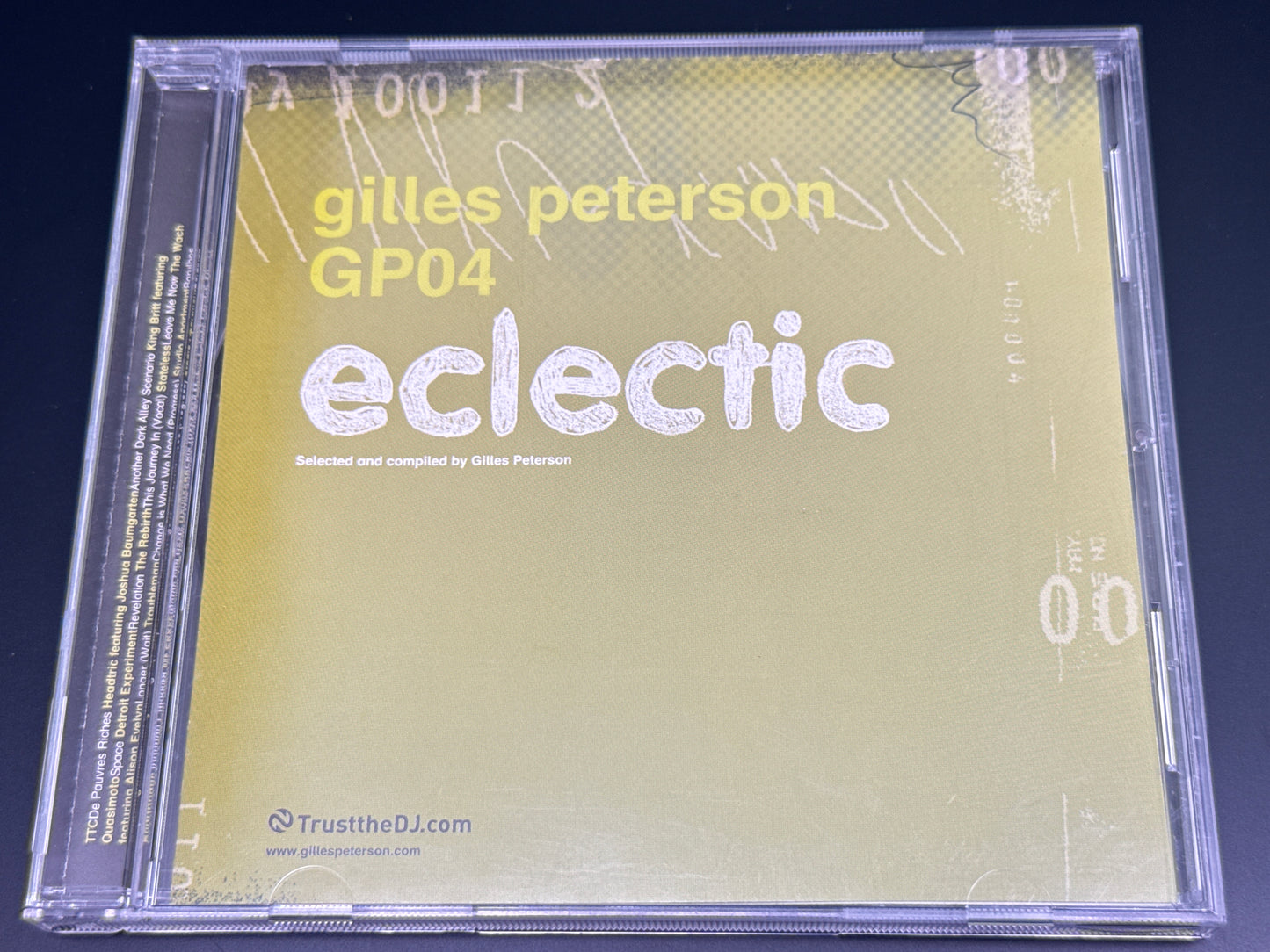 Gilles Peterson GP04 (Eclectic) CD Trust The DJ TTDJCS 046